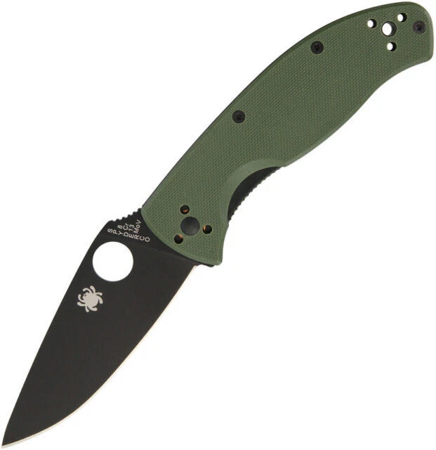 Spyderco C122GPBGR 3.39 inch Folding Pocket Knife