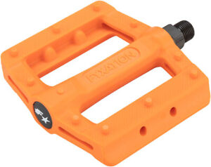 NEW Fyxation Gates Slim Pedals - Platform Plastic 9/16" Orange