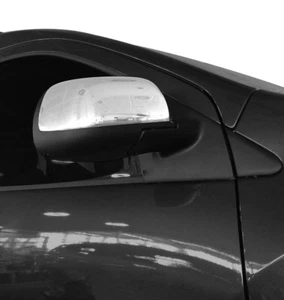Set guarnizioni specchietti retrovisori tipo A cromati per Dacia Duster (2010+) - Foto 1 di 2
