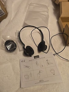 Jabra BiZ 2300 Duo Noise Canceling Telephone QD Headset 2309-820-105 New In Box - Picture 1 of 6