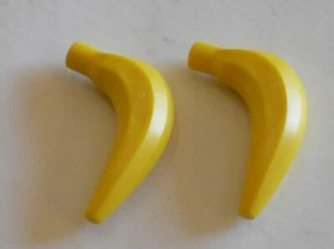 2 x LEGO Minifig Monkey Banana x396 33085 / 1198 10185 5857 7624 Banana... - Picture 1 of 1