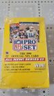NEW 1990 Official NFL Pro Card Set Football Wax Box Series 2 Photo &amp; Stat Cards