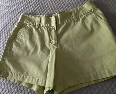 vineyard vines lime green cotton everyday 5” Shorts Sz 4 - Image 1 of 3