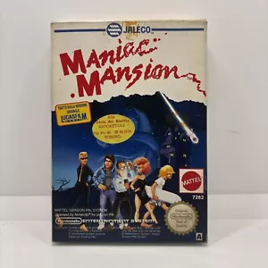 Gioco MANIAC MANSION Nintendo Nes Versione Mattel Ita Completo - Foto 1 di 6