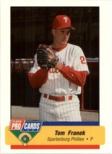 1994 Spartanburg Phillies Fleer/ProCards #1716 Tom Franek