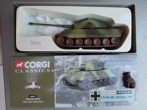 Corgi King Tiger Tank Thuringen 1944- 1/60 Scale BOXED - Picture 1 of 2
