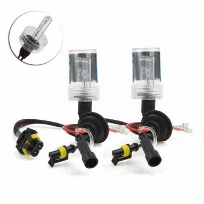  h7 COPPIA LAMPADA BULBI RICAMBIO  KIT XENON XENO H7 6000K LUCE HID LAMPADINA t1 - Immagine 1 di 4