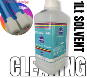 Solvent Cleaning Swaps Polyester Foam forr all Large Printer Roland Mutoh Mimaki - Foto 1 di 16