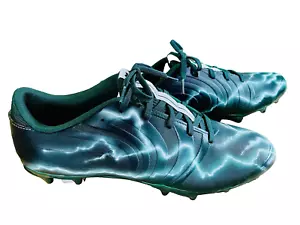 Under Armour Men's Nitro Low MC Football Cleats Dark Green Lightning Strikes New - Picture 1 of 15