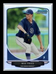 Max Fried  2013 Bowman Chrome Cream of the Crop Mini Refractors  #CC-SDP3