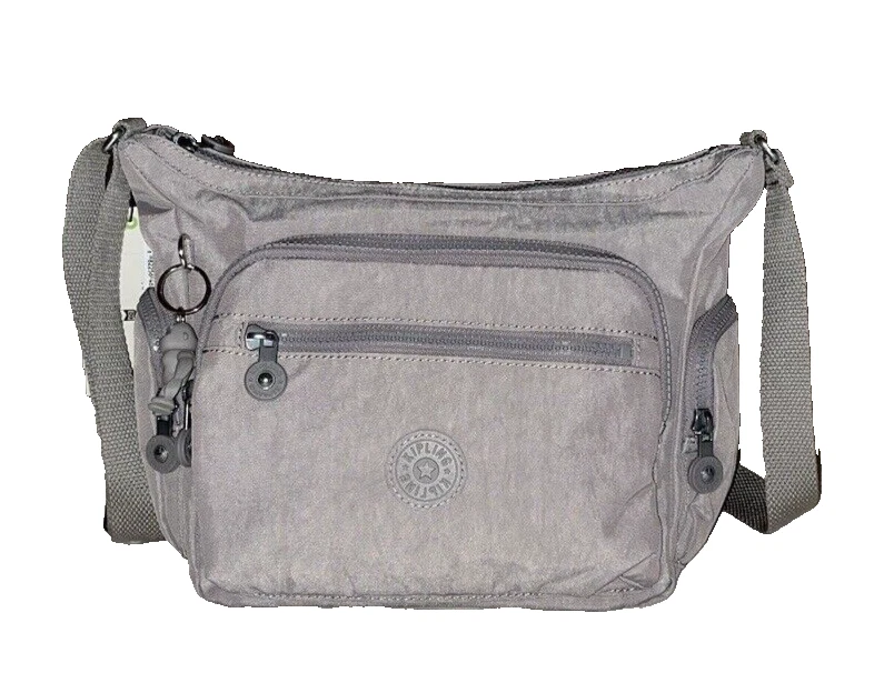 Kipling Women's Gabbie Small Crossbody Bag GREY GRIS HB7564 *