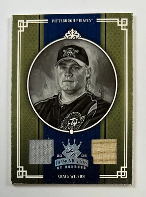 2005 Donruss #178 Craig Wilson Crowning Moment Джерси бита реликвия 57/100 AR50 - Изображение 1 из 2