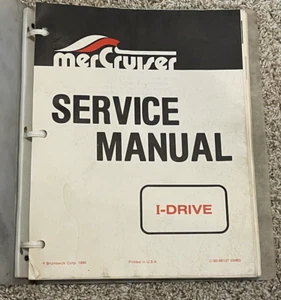 MerCrusier Outboards Models I-DRIVE Repair Manual Binder #C-90-86137 - Bild 1 von 1