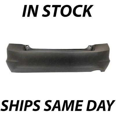 NEW Primered - Rear Bumper Cover for 2008 2009 2010 2011 2012 Honda Accord Sedan Foto 1 de 4