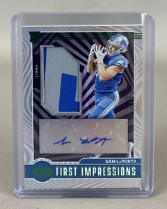 2023 Panini Illusions SAM LAPORTA First Impressions 1/10 Auto Rookie - Bild 1 von 3