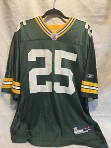 Vintage Green Bay Packers Ryan Grant Reebok Jersey Size Large Green NFL - Picture 1 of 4