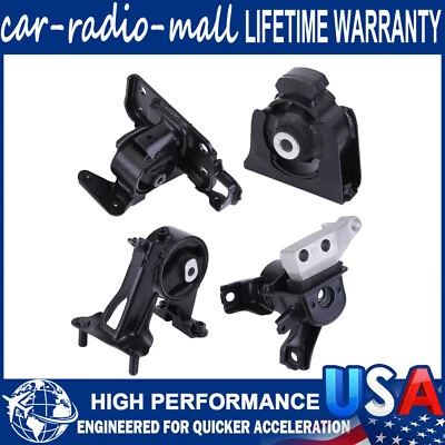 NUEVO 4 PIEZAS Juego de montaje de motor y transmisión apto para Toyota RAV4 2009-2012 2,5 L TRACCIÓN DELANTERA Foto 1 de 4