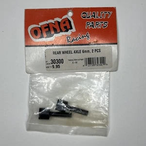 OFNA Racing 30300 Rear Wheel Axle 6mm (2 pcs) Vintage NIP NOS - Picture 1 of 1