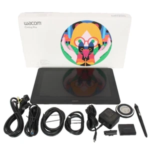 Wacom Cintiq Pro 13 DTH-1320 Creative Display Pen Tablet Black W/ Accessories - Picture 1 of 10