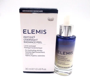 Elemis Peptide4 Overnight Radiance Lactic Acid Peel ~ 1 oz / 30 ml BNIB - Picture 1 of 2