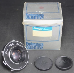 Rodenstock Sironar-N Objektiv 135 mm f/5,6 MC Prontor-Press Vergrößerungskamera - Bild 1 von 5