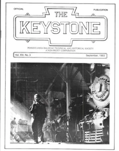 The Keystone Magazine septiembre 1983 coches de caja ligeros Grand Rapids Division 1942 - Imagen 1 de 12