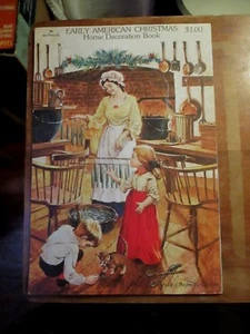Vintage 1960er 6 ~ Punze frühe amerikanische Weihnachten ~ Heimdekorationsheft ~ präforiert - Bild 1 von 5