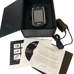 Golf Buddy Pro DSC-GB200 Black Rechargable Digital Golf GPS Range Finder Tested