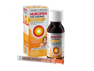 Nurofen For Children 3 months - 5 years Fever Relief Orange 100ml - Picture 1 of 1