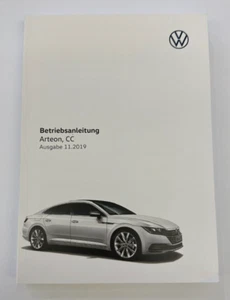 Original VW Arteon Betriebsanleitung Bordbuch Ausgabe 11.2019 - Bild 1 von 1