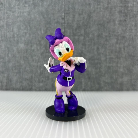 Walt Disney Mickey Mouse Racers Daisy Duck 3" Inch Figure Figurine Cake Topper Cover