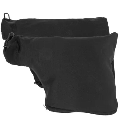2pcs Cleaner Bags Edges Planer Dust Collection Bags Anti-dust Saw Black - Image 1 of 4