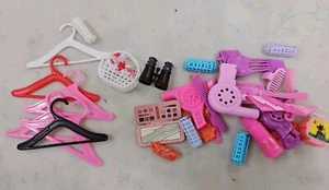 VINTAGE Barbie Beauty Lot Hair Curlers, Brushes, Hair Comb, Hair Dryers. (11H) - Picture 1 of 4
