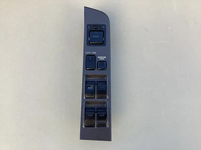 1990-1995 Toyota 4Runner Driver Master Window Lock Mirror Switch Grey OEM * - Image 1 of 4