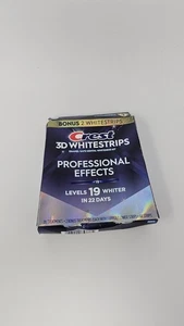 Crest 3D White Whitestrips - Professional Effects 19 Levels Whiter 44 Strips - Picture 1 of 6
