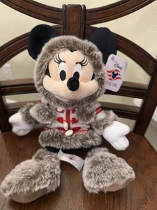 New Disney Cruise Line Wonder Alaska Minnie 12” Plush Toy DCL EXCLUSIVE 2025 A8 - Picture 1 of 4