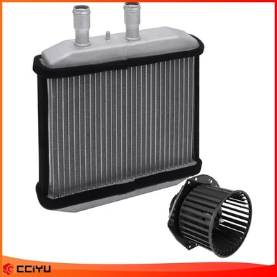 HVAC Blower Motor With Heater Core matrix Kit Fits 1988 1989-1990 Buick LeSabre - Image 1 of 4