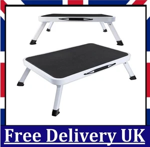 Step Stool Ladder Foldable 3 Adjustable Height Max Load 150KG for Home Folding - Picture 1 of 8