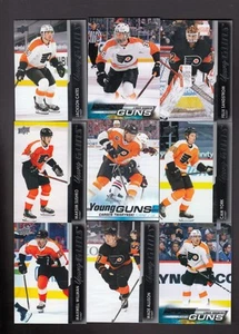 PHILADELPHIA FLYERS Mixed Young Guns Rookie Lot Mixed Years, All Different - Imagen 1 de 10
