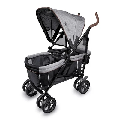 🔥 NEW Summer Infant 3Dlite Wagon Lightweight Stroller Infant Toddler Black Gray - Image 1 of 4