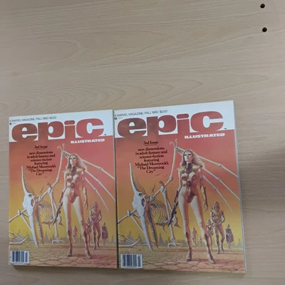 Epic Illustrated #3 X2 - 1ª aplicación de Vanth Dreadstar - 1980 (Marvel) - Starlin Foto 1 de 4