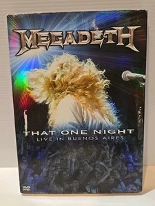 Megadeth - That One Night: Live in Buenos Aires (DVD, 2006) w/slipcase - Picture 1 of 5
