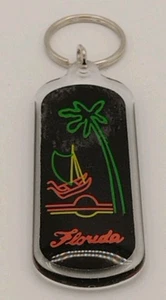 Florida Acrylic Souvenir Keychain, Keyring  - Picture 1 of 2