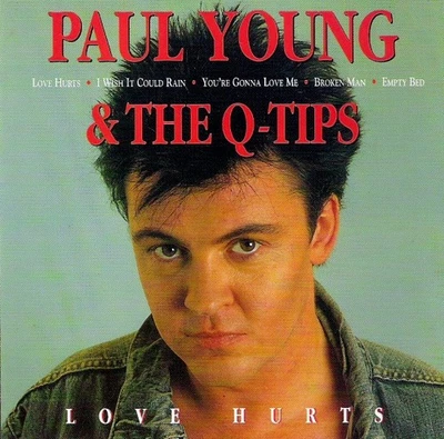 PAUL YOUNG & THE Q-TIPS - LOVE HURTS - 14 TRACK PICTURE CD - SLAM MUSIC 1996 — 第 1/3 张图片