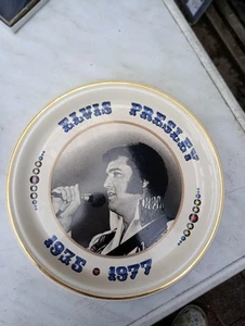 Elvis Erinnerungsteller Made In England 1982 - Bild 1 von 2