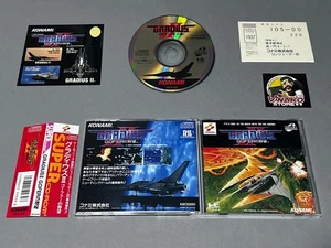Gradius II: Gofer no Yabou PC Engine Super CD-Rom2 NTSC-J Spinecard + Reg.card - Picture 1 of 9