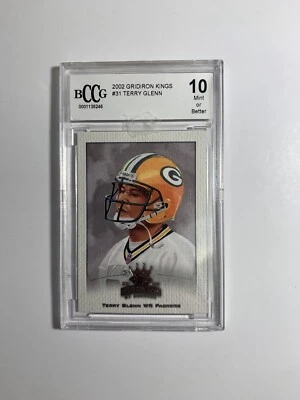 2002 Gridiron Kings Terry Glenn #31 BCCG 10 - Image 1 of 2