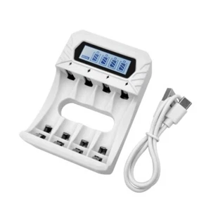 High Capacity Type C Rechargeable AA 3A Batteries Charger Low Selfs Discharge - Picture 1 of 8