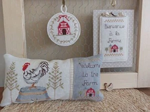 Willkommen auf dem Bauernhof Kreuzstichmuster - Bild 1 von 1