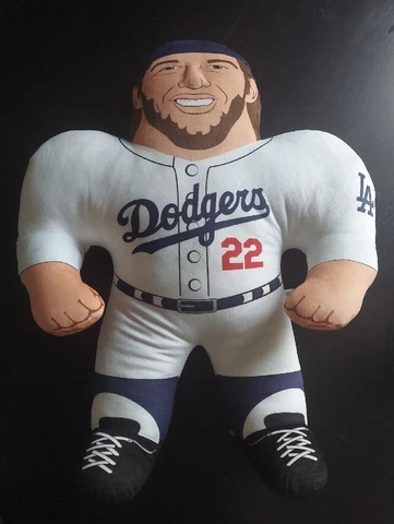 Los Angeles Dodgers CLAYTON KERSHAW Baseball Plush MLB Forever Collectibles Cover